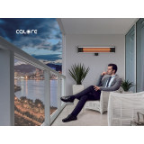 Incalzitor electric cu raze infrarosii pentru perete, model CL18CW, fara telecomanda, putere calorica 2kW, alimentare 230V