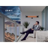 Incalzitor electric cu raze infrarosii CL18CWR, de Perete, cu telecomanda, putere calorica 2kW, alimentare 230V