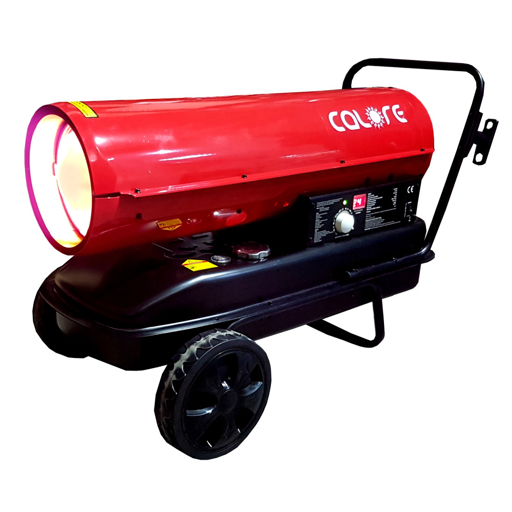 Tun de caldura cu ardere directa DG-K125 CALORE, putere 37kW, debit aer 1400mcb/h, motorina, 230V