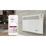 Convector electric de Perete cu modul Wi-Fi, TESY CN04 100 EIS CLOUD W, putere 1000W, suprafata 8-12mp
