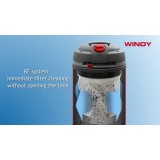 Aspirator profesional LAVOR WINDY 365 IR, 3600W, 65L, inox