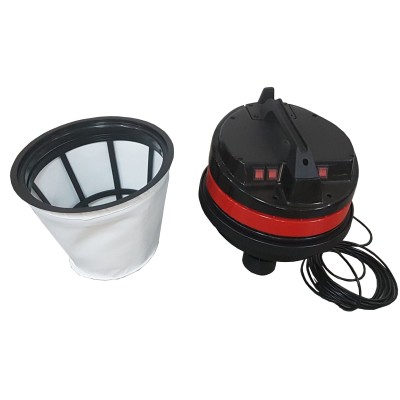 Aspirator industrial FAIP202, 1 motor, putere 900W, recipient colectare din inox, 25 litri