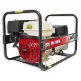 Grup electrogen WAGT 220DCHSB, HONDA GX390 13CP curent sudura 220A, 400V-6,5kVA, 230V-3,5kVA