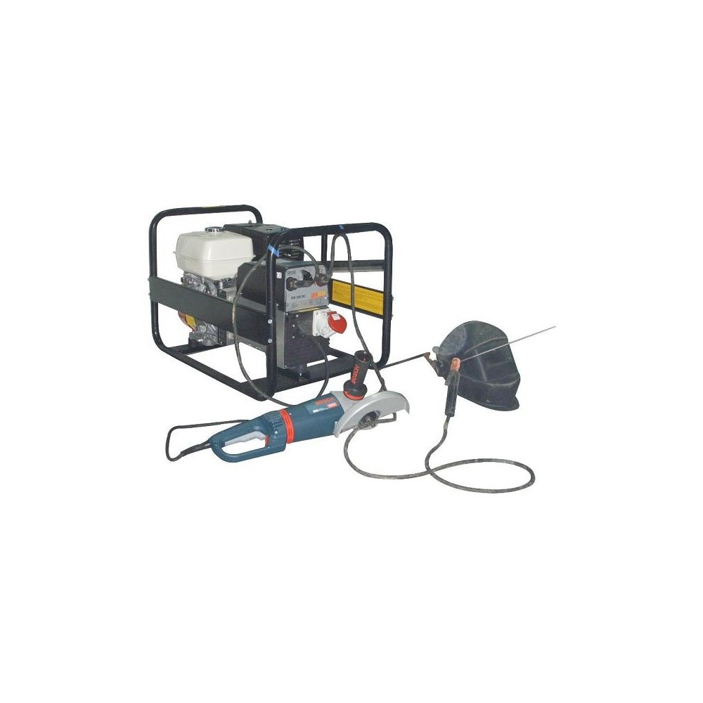 Grup electrogen WAGT 220DCHSB, HONDA GX390 13CP curent sudura 220A, 400V-6,5kVA, 230V-3,5kVA