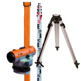 Nivela optica F24 NEDO, factor de marire 24x, abatere de la planeitate +/- 2,5mm