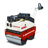 Cilindru compactor hidrostatic DTR75 DYNAPAC, motor Hatz 1D42, putere 8,3CP, 757kg