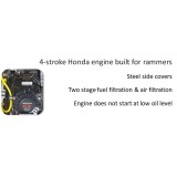 Mai compactor DR7X DYNAPAC, motor Honda GXR120, putere motor 4CP, greutate 68kg, GERMANIA