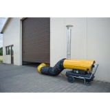 Tun de caldura cu ardere indirecta HPV55 CALORE, putere 49kW, debit aer 2150mcb/h, motorina, 230V