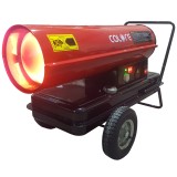 Tun de caldura cu ardere directa D30RT CALORE cu termostat electronic ,  putere 30kW, debit aer 735mcb/h, motorina, 230V