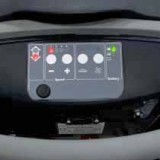 Masina pentru spalat si aspirat pardoseli LAVOR EASY-R 55BT cu tractiune AUTOMATA, productivitate 2475 mp/h, tensiune 24V