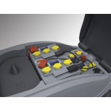 Masina pentru spalat si aspirat pardoseli LAVOR MIDI-R 75BT cu tractiune AUTOMATA, productivitate 4275 mp/h, tensiune 24V