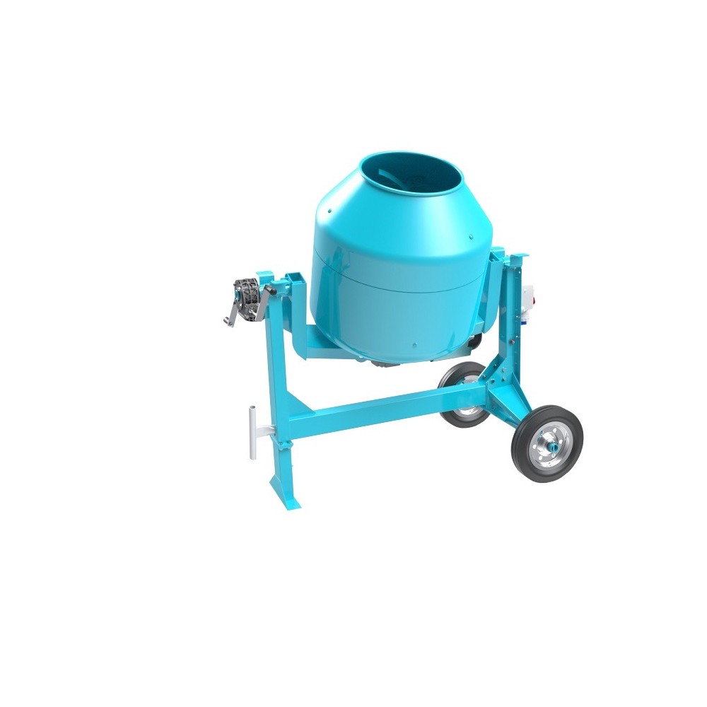 Betoniera C360 SR OMAER, putere motor 2CP, Transmisie cu Reductor, Functionare Silentioasa, alimentare 230V, 190kg