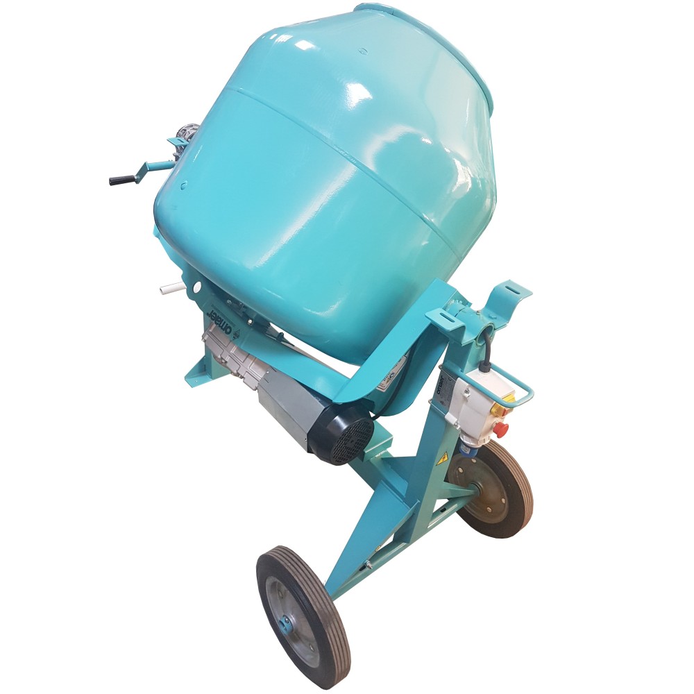 Betoniera C360 SR OMAER, putere motor 2CP, Transmisie cu Reductor, Functionare Silentioasa, alimentare 230V, 190kg