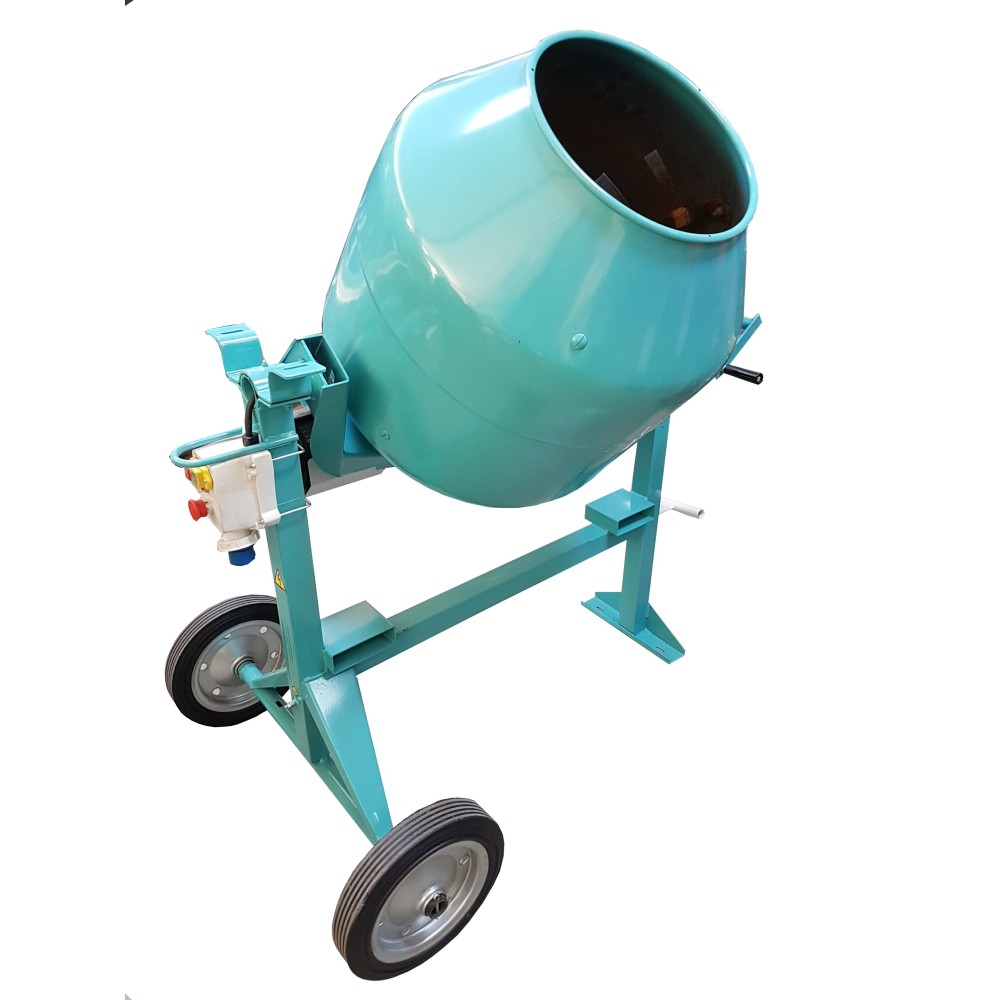 Betoniera C250 SBL OMAER, putere motor 1CP, Transmisie cu Reductor, Functionare Silentioasa, alimentare 230V, 148kg