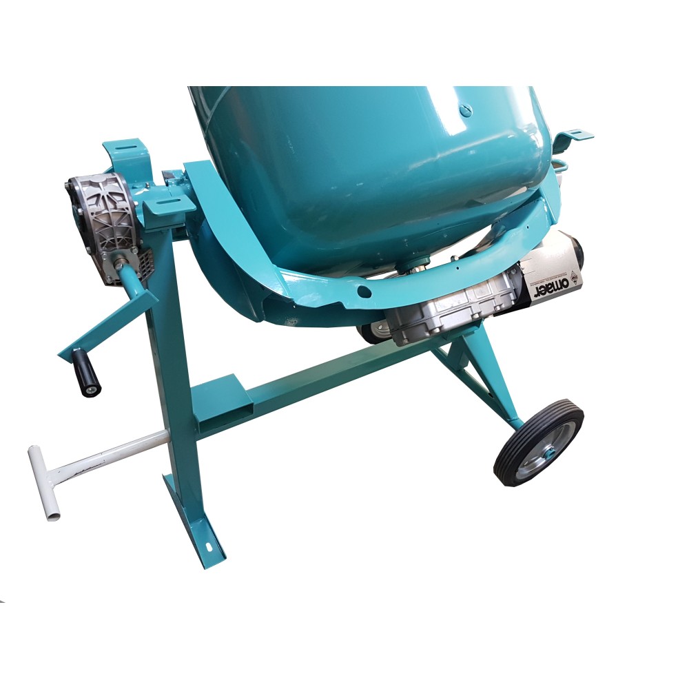 Betoniera C250 SBL OMAER, putere motor 1CP, Transmisie cu Reductor, Functionare Silentioasa, alimentare 230V, 148kg