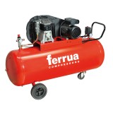 Compresor de aer FB28B-200 CM3 FERRUA, debit aer aspirat 330 l/min, capacitate butelie 200 L, presiune 10bar, 230V