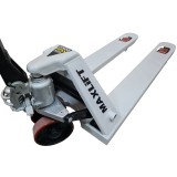 Transpalet manual MAXLIFT cu roti din Poliuretan, model TM25-E PU, capacitate de ridicare 2500kg
