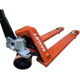 Transpalet manual MAXLIFT cu roti din Poliuretan, model TM25-R PU, capacitate de ridicare 2500kg