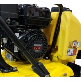 Placa compactoare MS90C-4U STRONG, HONDA GX160, 5,5CP, 83kg, cu Kit stropire apa, Roti transport si cauciuc Vulcolan