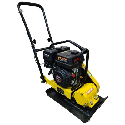 Placa compactoare MS60-2 STRONG, motor LONCIN, putere 5,5CP, greutate 62kg, cu roti transport si cauciuc VULCOLAN