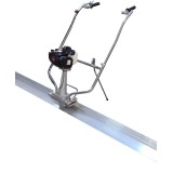 Grinda vibranta cu manere MCD-4 STRONG, cu motor HONDA GX35, putere 1,5CP, lungime profil aluminiu 2,4m