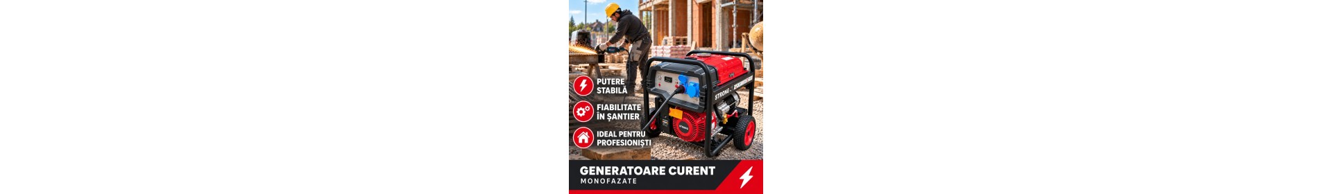 Generatoare monofazate 220V | Generator monofazat puternic și fiabil ⚡