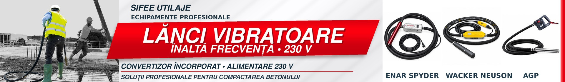 Lănci Vibratoare Înaltă Frecvență 230V | SIFEE Utilaje