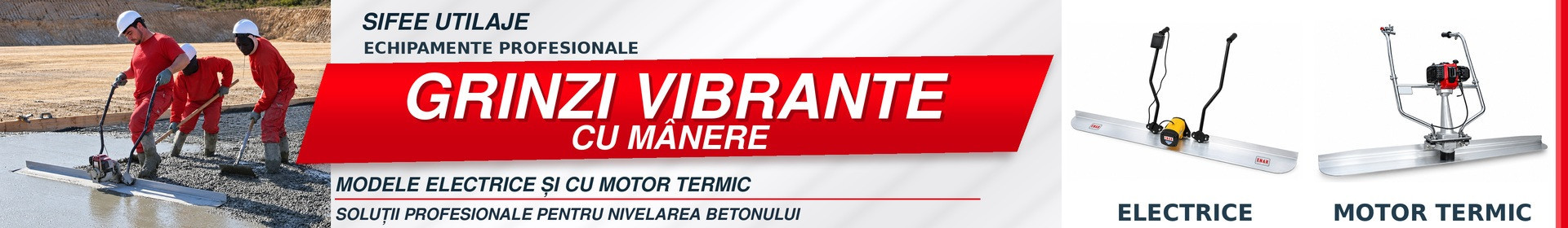 Grinzi vibrante cu manere | Sifee Utilaje