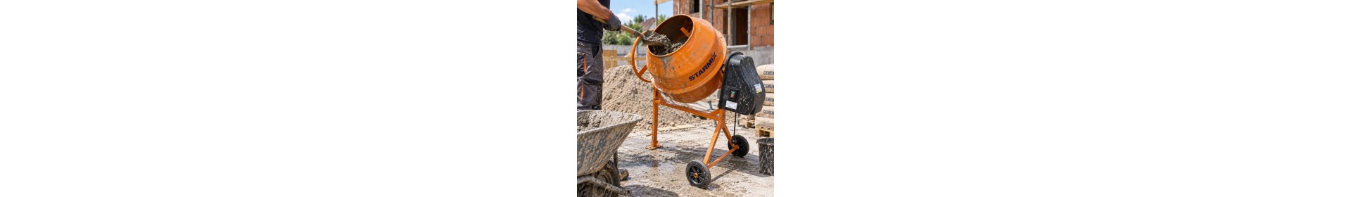 Betoniere STARMIX 120-220L | Betoniere Electrice | SIFEE