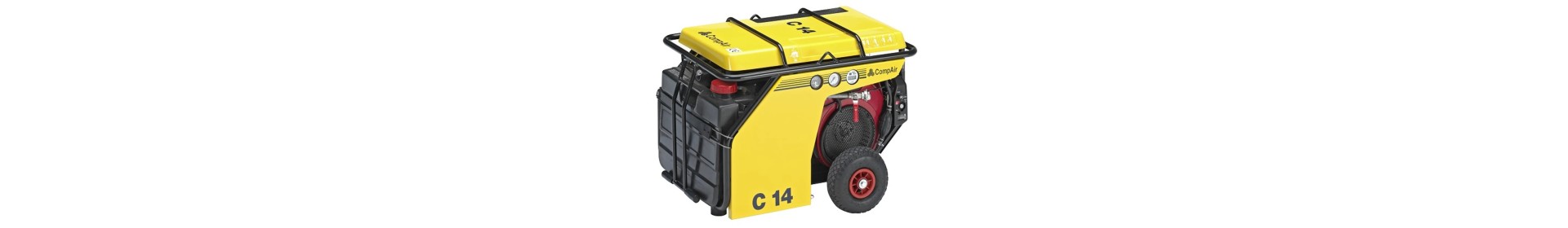 Motocompresoare mici COMPAIR până la 1,4m³/min