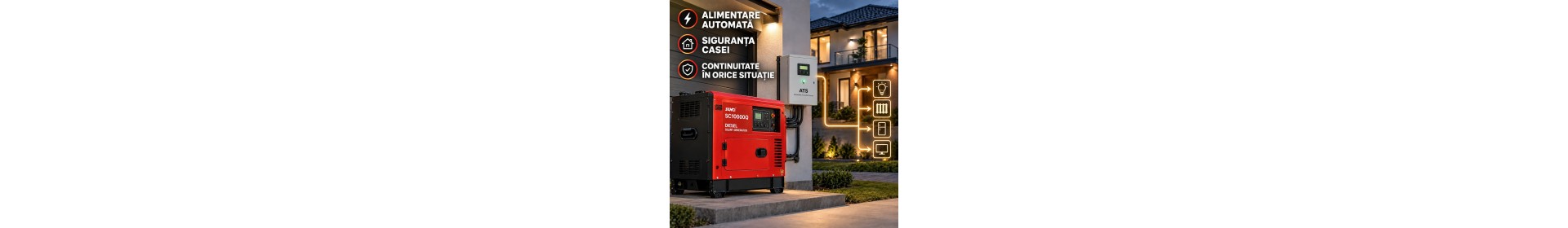 Generatoare cu Automatizare până la 100 kVA | SIFEE